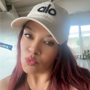 ALO Yoga Women's Cream Baseball Cap